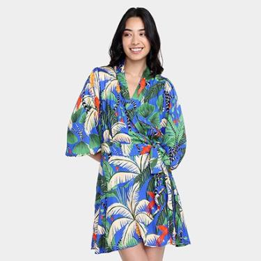 Imagem de Vestido Farm Curto Ilha da Noite Feminino-Feminino