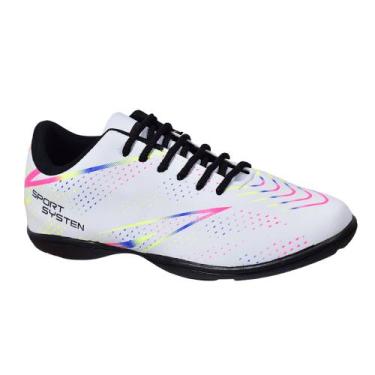 Imagem de Chuteira Futsal Infantil Salão Unissex  Menino e Menina - Sport System