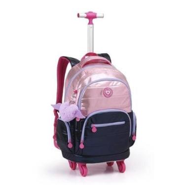 Imagem de Mochila Carrinho Aqua Kids Color Up | Seanite-Unissex