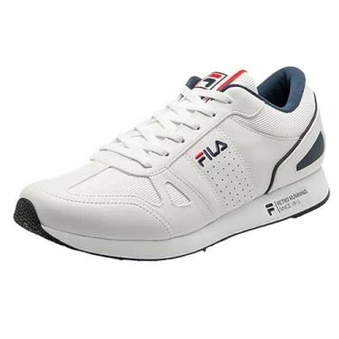Imagem de Tênis Fila Classic Runner SL, Masculino Branco/Marinho/Vermelho 42