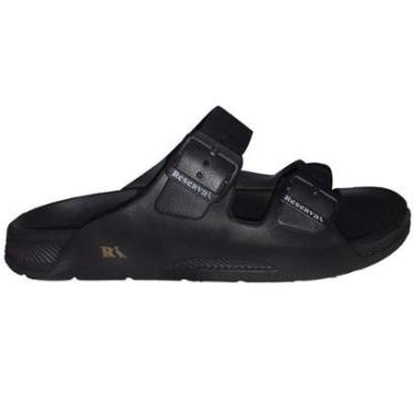 Imagem de Chinelo Reserva Arpoador Franciscana Slide Preto-Unissex