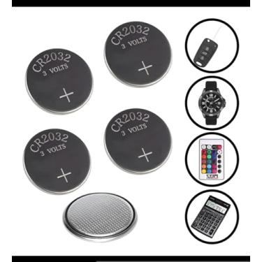 Imagem de Bateria de Lítio CR2032, 3V, Cartela com 05 Unidades, Alta Durabilidade