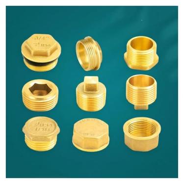 Imagem de 1/20.3 cm 1/10.2 cm 3/20.3 cm 1/5.1 cm 3/10.2 cm 2.5 cm BSPP macho fêmea latão Countersuck End Acessórios de tubulação Hex Allen soquete água gás óleo combustível propano (N01,2)