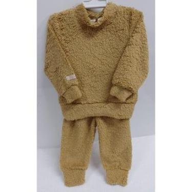 Imagem de Conjunto Pelo Sherpinha Inverno Bebê Menino LessaKids B9260-Masculino