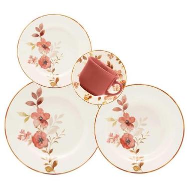 Imagem de Aparelho De Jantar E Chá 30 Peças Donna Chá Das 5 - Biona
