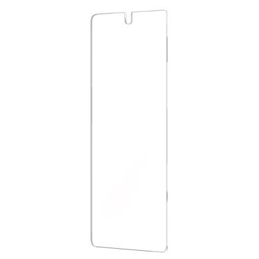 Imagem de JavoYion Pacote com 2 + 2 para Samsung Galaxy S23 Ultra protetor de tela e protetor de câmera, suporte para impressão digital, sem bolhas, compatível com capas, vidro transparente de dureza 9H para