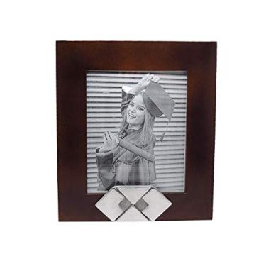 Imagem de Porta Retrado Administração Lembrança Formatura Decoração Sarquis Samara Imbuia