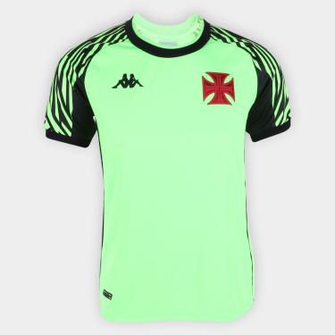 Imagem de Camisa de Goleiro Vasco II 21/22 s/n° Torcedor Kappa Feminina-Feminino