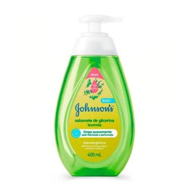 Imagem de Sabonete Líquido de Glicerina Johnsons Baby Lavanda 400ml