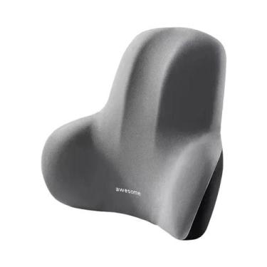 Imagem de Almofada Lombar De Espuma Viscoelástica Para Alívio Da Dor Em Carros, 