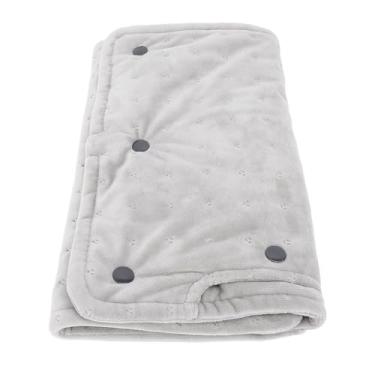 Imagem de Generic Almofada Aquecedora de Mão Usb Multifuncional, Almofada de Aquecimento Elétrica Sem água para Perna, Estômago, Costas, Tecido Confortável, Cinza Claro