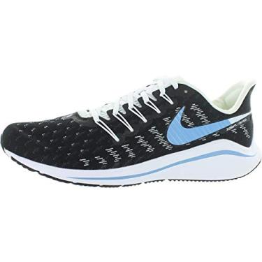 Imagem de Nike Tênis de corrida feminino Air Zoom Vomero 14, Preto (Preto/Azul claro, metade azul, branco, cromado, amarelo 007), 8