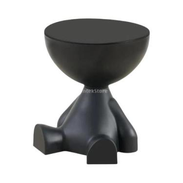 Imagem de Mesa Lateral Compacta E Móvel Para Espaços Pequenos, Quarto, Sofá, Var