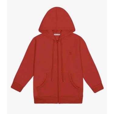 Imagem de Jaqueta Infantil Com Capuz Trick Nick Laranja, 14, Laranja