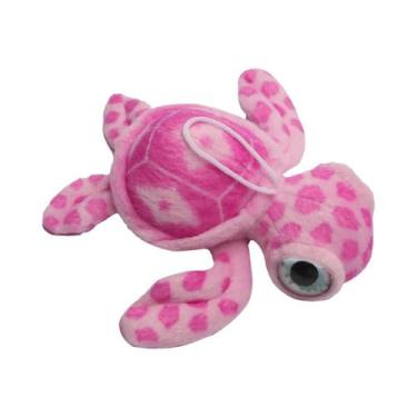 Imagem de Brinquedo De Pelúcia Tartaruga Marinha Fofa Em Cinco Cores, Animal De 