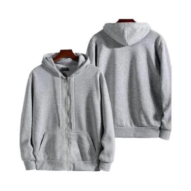 Imagem de Moletom Unissex Com Zíper E Capuz, Casual, Para Outono E Inverno, Roup