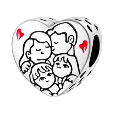 Imagem de Pingentes De Urso Fofo Banhados a Prata Para Pulseiras De Amizade Femi