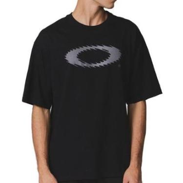 Imagem de Camiseta Oakley Stretch Ellipse Logo SM26 Masculina-Masculino
