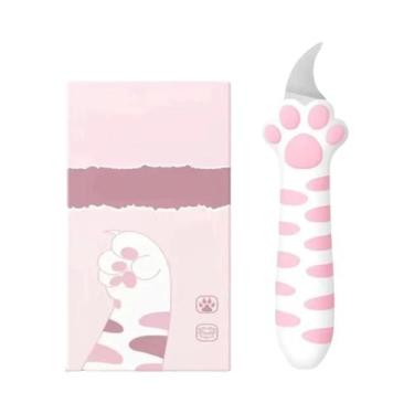 Imagem de Mini Estiletes Portáteis Em Formato De Pata De Gato, Facas Utilitárias