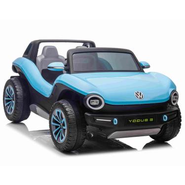 Imagem de Carro Elétrico Infantil E-Buggy Volkswagen 2 Lugares 12V Azul Bel