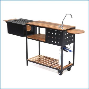 Imagem de Churrasqueira Móvel Com Torneira (b-grill Cp 47)