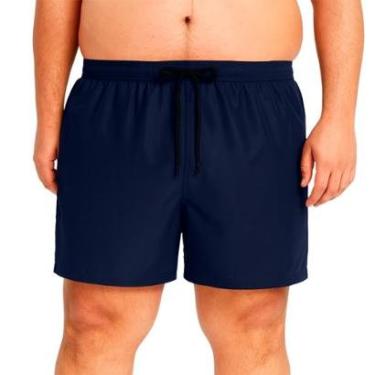 Imagem de Short Masculino Plus Size em Tactel Liso com Bolsos e Ajuste Confortável-Feminino