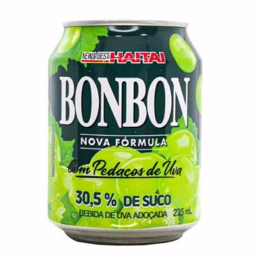 Imagem de Bebida Suco de Uva Bonbon C/ Pedaços 235ml Haitai