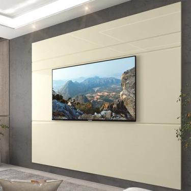 Imagem de Painel para Tv até 85 Polegadas 217cmx217cm 100% Mdf Luminare - Gelius
