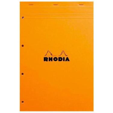Imagem de Bloco De Notas Rhodia Refil Fichário Número 20  21 X 31,8Cm 