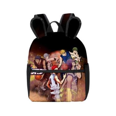 Imagem de Mochila Kurokos Basketball Cartoon Kids School Oxford Cloth - Yiweisai