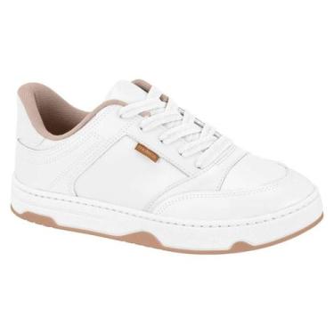 Imagem de Tênis Feminino Moleca Plataforma Casual Confortável Original -, Branco