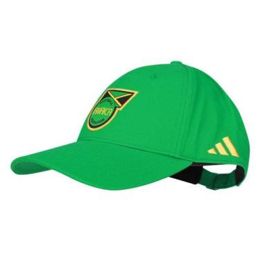 Imagem de Boné Seleção Jamaica 26/27 Adidas Unissex, Verde, Único
