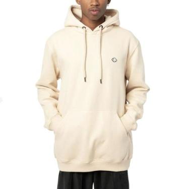 Imagem de Moletom Canguru Lost Saturn Tapioca, M, Bege