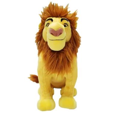 Imagem de Pelúcia Mufasa Scar Rafiki Zazu Boneco Rei Leão Filme Disney, Mufasa