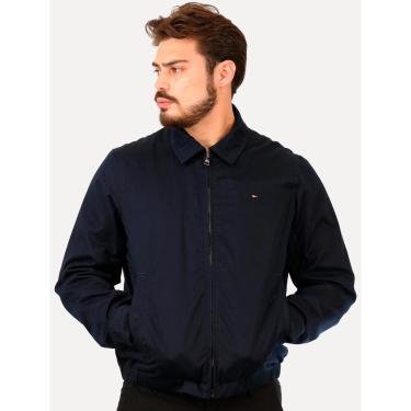 Imagem de Jaqueta Tommy Hilfiger Masculina Regular Cotton Ivy Azul Marinho-Masculino