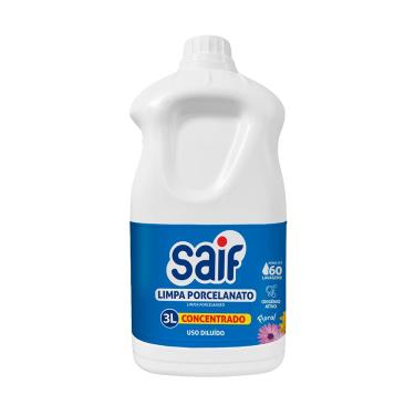 Imagem de Limpa Porcelanato Saif 3 Litros Detergente Concentrado