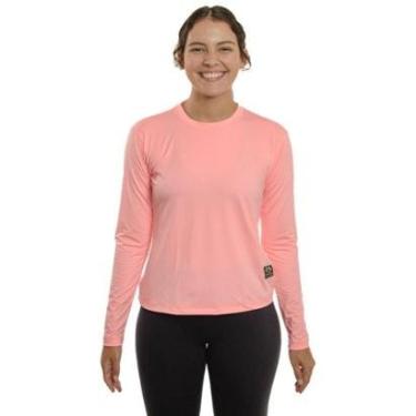 Imagem de Camisa Camiseta Blusa Proteção Solar Uv 50+ Feminina-Feminino