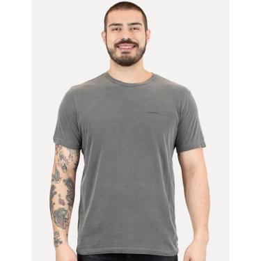 Imagem de Camiseta Calvin Klein Jeans Masculina Skied Back Frame Chumbo-Masculino