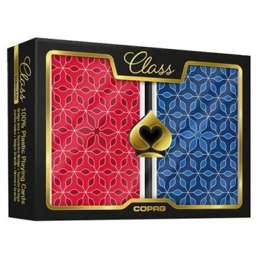 Imagem de Estojo de Baralho Duplo Class - 100% Plástico - Copag -