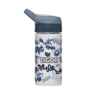 Imagem de Garrafa Com Canudo Tritan Tigor T Tigre Street Azul-Masculino