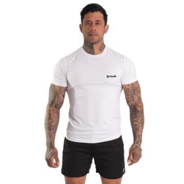 Imagem de Camisa Manga Curta Térmica Masculina Slim Proteção Uv-Masculino