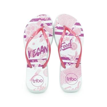 Imagem de Chinelo Feminino Borracha Tiras Finas Estampa Praia Piscina-Feminino