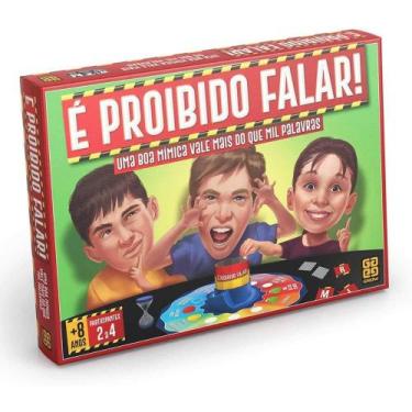 Imagem de Jogo É Proibido Falar - GROW JOGOS