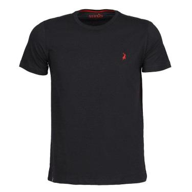 Imagem de Camiseta Masculina Preta Básica Austin Western 25058