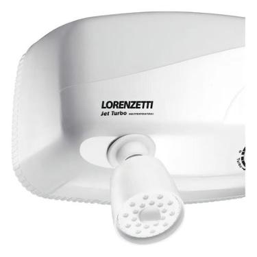 Imagem de Chuveiro elétrico de parede Lorenzetti Jet Turbo Multitemper - Congrat