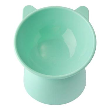 Imagem de Comedouro e Bebedouro para Pets OEM Comedouro Bebedouro Elevado Anti Engasgo Cães e Gatos Pequeno Porte Polipropileno