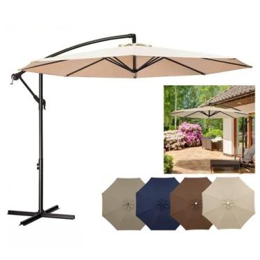 Imagem de Ombrelone Lateral Suspenso 3m Kauai Guarda Sol Piscina Jardim - AMZ, B