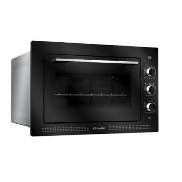 Imagem de Forno Elétrico de Embutir Mueller 50 Litros 127V Preto - MFE50K, 110V