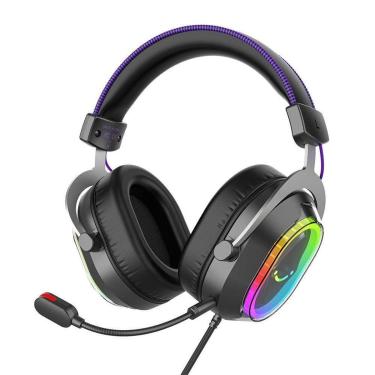 Imagem de Headset Gamer Fifine AmpliGame H13, 7.1 Surround, Microfone Removível, RGB, para PC/PS5...
