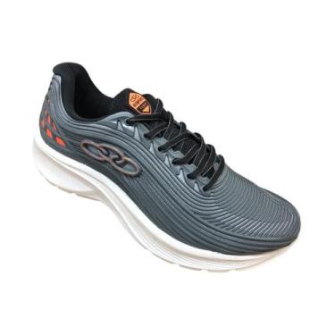 Imagem de Tênis Masculino Olympikus Fluir Esportivo Casual Corrida Caminhada Con